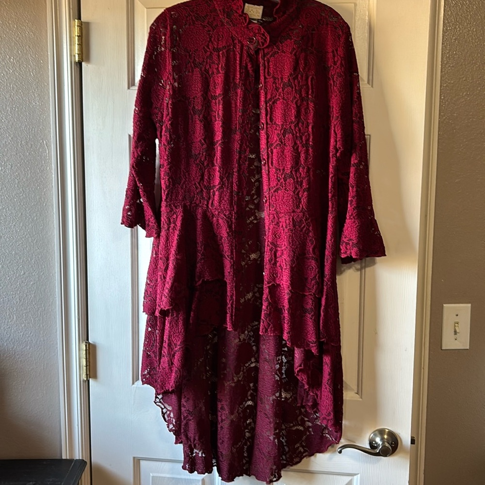 Zadie b’s lace button up